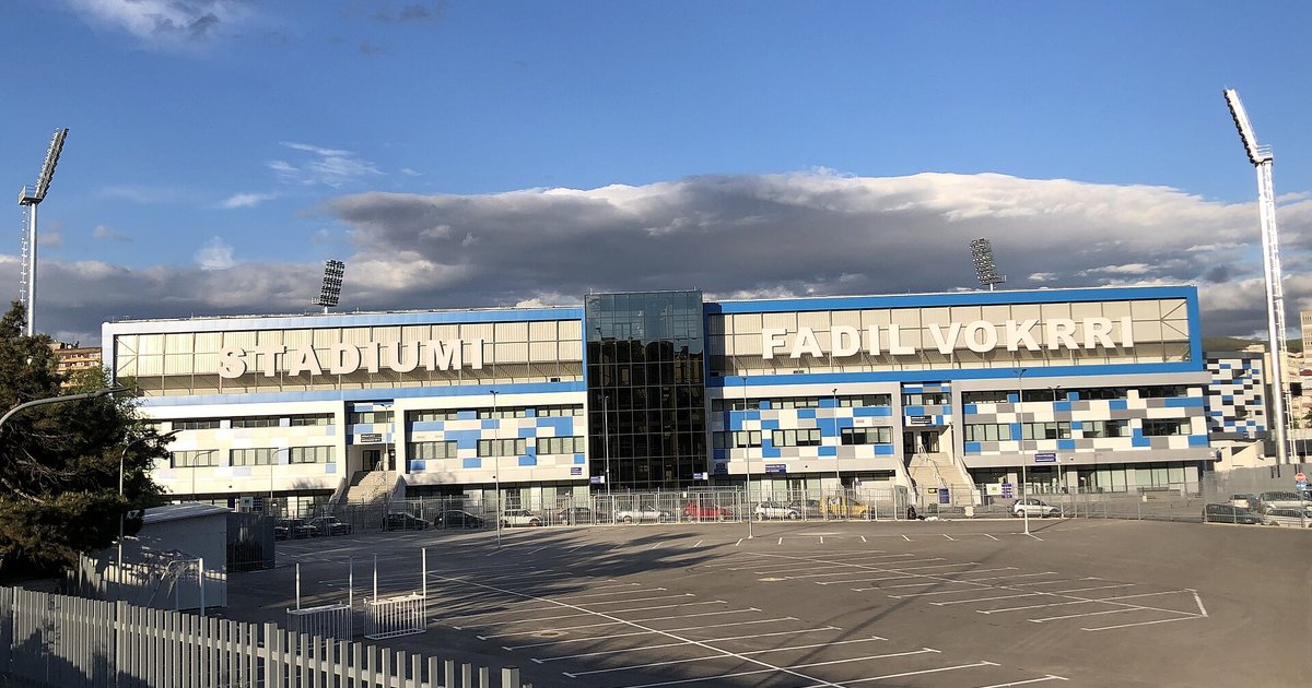 Stadiumi "Fadil Vokrri" në Prishtinë (foto e përgjithshme, 2019)
